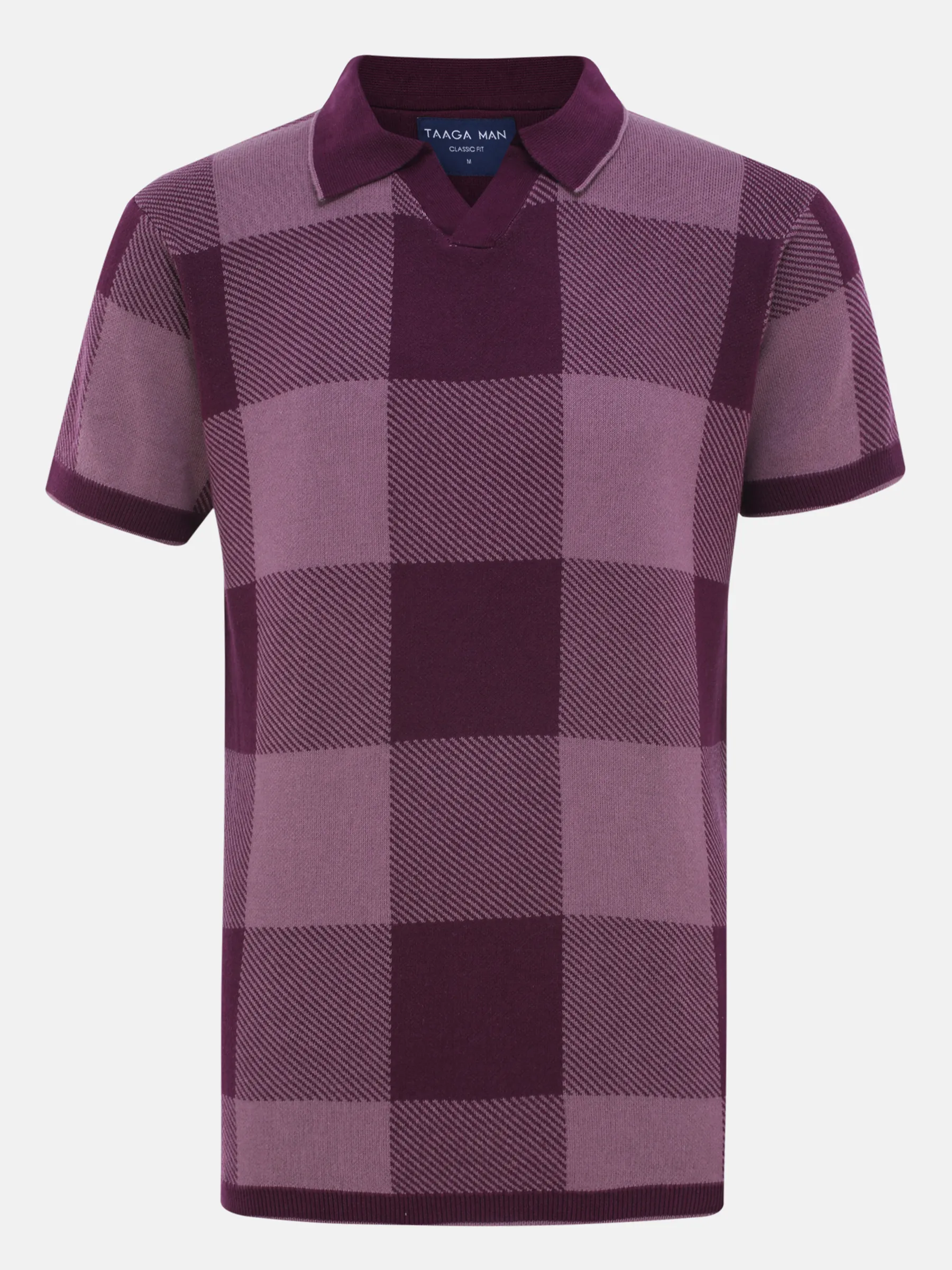 Purple Cotton Classic Fit Polo Shirt